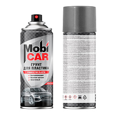 Грунт для пластика MobiCAR, серый, аэрозоль, 520мл