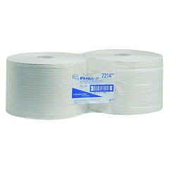 KIMBERLY-CLARK  WypAll L20 Салфетки 2-слойные, белые, уп.38*23см*1500шт