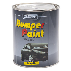 чёрная  HB BODY  Bumper Paint Texture Краска для бамперов, структурная, уп.1л