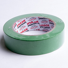 40м х 30мм Зеленая Малярная лента IMASK Premium 90C Rubber Creped