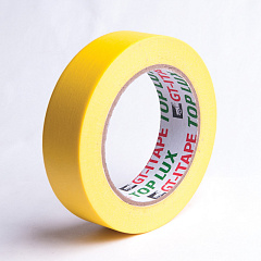 40мх30мм Желтая  Малярная лента GT-ITAPE TOP LUX 120C Rubber Creped