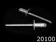 20100 Заклепка для крышки бензобака пластик d=5,7мм, Rokland