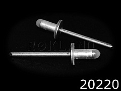 20220 Заклепка для крышки бензобака пластик d=5,7мм, Rokland