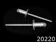 20220 Заклепка для крышки бензобака пластик d=5,7мм, Rokland