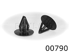 00790 Клипса автомобильная HONDA, Rokland