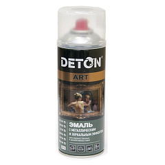 хром супер DETON ART  Автоэмаль (аэрозольная краска), уп.520мл