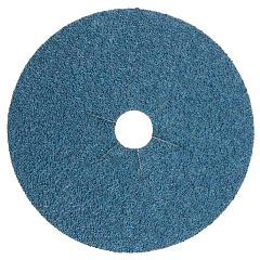 Р80  180мм Fiber Discs Zirconia Круг фибровый шлифовальный