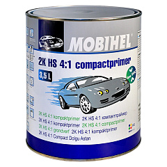 Грунт компактпраймер  MOBIHEL  2К HS 4:1 LOW VOC чёрный, уп.3,50л