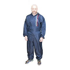 Комбинезон маляра с капюшоном, синий, размер XXXL, ICAR