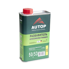 Разбавитель  AUTOP  Tinner Slow 50/53 медленный, акриловый, уп.1,0л