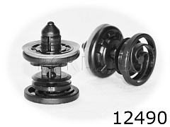 12490 Клипса автомобильная AUDI/SEAT/SHKODA/VW, Rokland