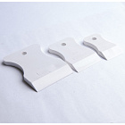 Шпатели резиновые белые ПРОФ, набор 3шт 40\60\80мм