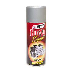 серебристая   418 HB BODY  Hight Heat Silver Краска высокотемпературная (аэрозоль), уп.400мл