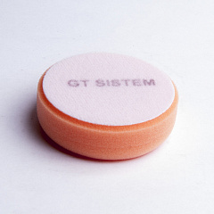 GT SISTEM Полировальный круг из поролонa D80 mm T25 mm жесткий оранжевый - ORA-Best