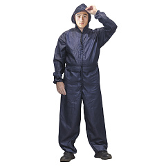 Комбинезон многоразовый, синий (ЧЗ), 100% полиэстер, размер XXXL