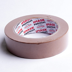40м х 30мм Коричневая Малярная лента IMASK Premium 90C Rubber Creped