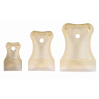 Шпатели силиконовые прозрачные ПРОФ, набор 3шт 40\60\80мм