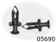 05690 Клипса автомобильная GM, Rokland