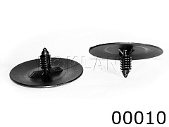 00010 Клипса автомобильная GM, Rokland