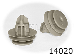 14020 Клипса автомобильная, Rokland