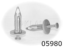 05980 Клипса автомобильная GM, Rokland
