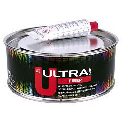 Шпатлевка NOVOL  ULTRA FIBER   полиэфирная автомобильная со стекловолокном, уп.0,8кг