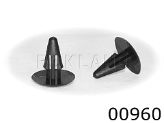 00960 Клипса автомобильная INFINITI/LEXUS/MITSUBISHI/NISSAN/TOYOTA, Rokland