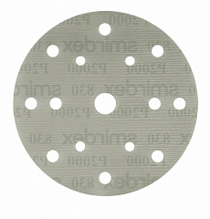 P 800 Абразивный круг SMIRDEX 830 Film Discs NEW, D=150мм, 17 отверстий