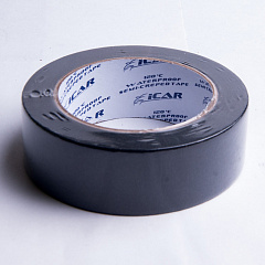 40м х 36мм Черная Малярная лента ICAR 120°C Waterproof Semicreped