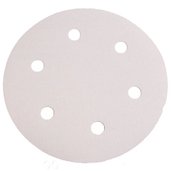 P320  225мм SMIRDEX 510 White Абразивный шлифовальный круг, с 6 отверстиями