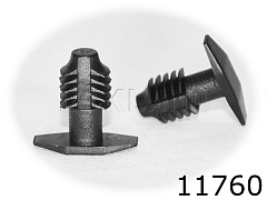 11760 Клипса автомобильная HYUNDAI/KIA, Rokland