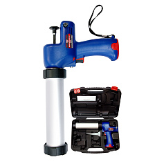 ISISTEM IGUN  Аккумуляторный пистолет для герметиков, для картриджа 310мл и туб 400мл, 300кгс, 6,9 мм/сек, длина 380мм