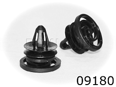 09180 Клипса автомобильная AUDI/SEAT/SKODA/VW, Rokland