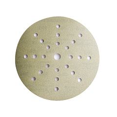 P400 Абразивный круг SMIRDEX 840 Ceramic Film Discs, D=225мм, 24+1 отверстий